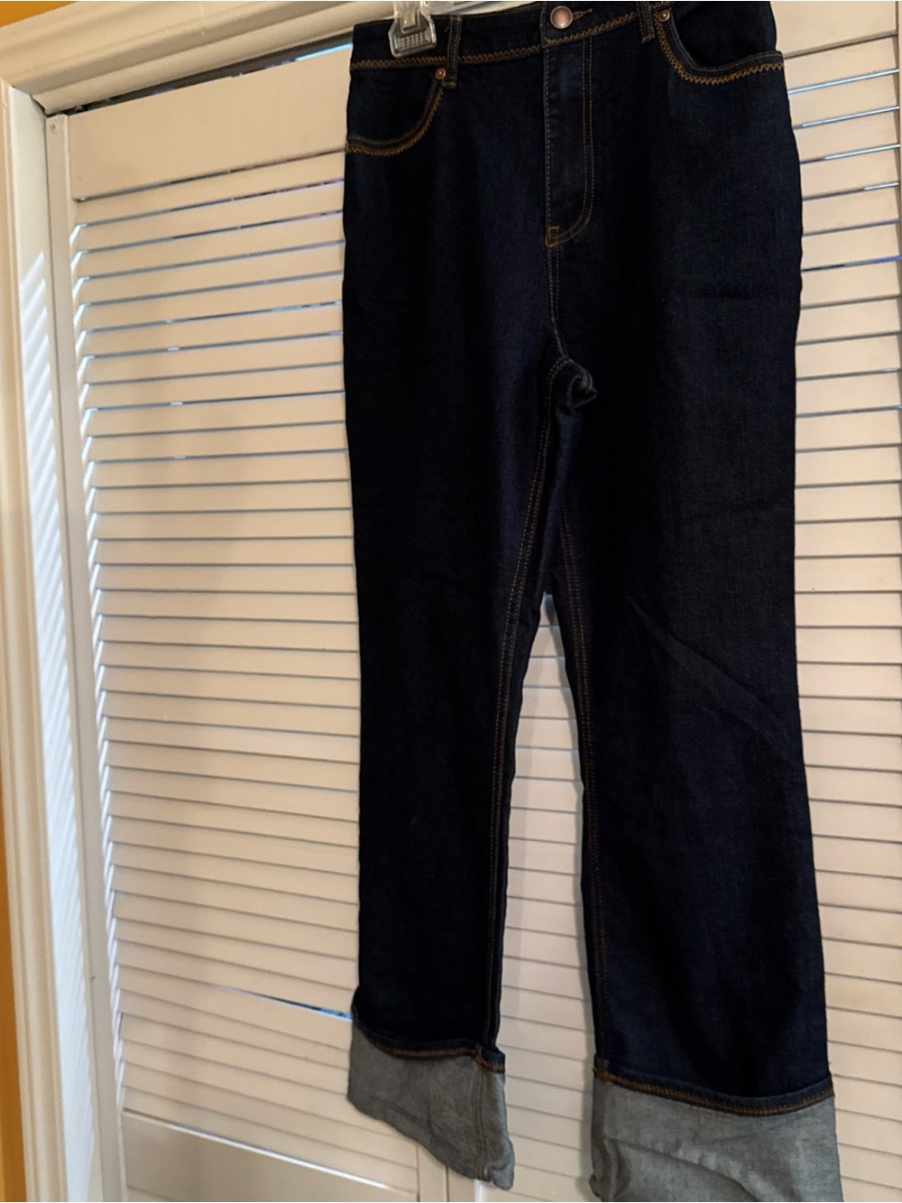 House of Harlow 1960 Blue Denim Jeans with Contrast Stitching